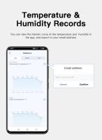 Sensor De Temperatura Y Humedad WiFi Tuya Con Probing Externo Para Hogar Inteligente Monitorización Por App Para Plantas Acuario Vinatería - details 7