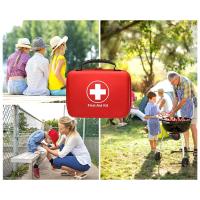 Bolsa De Primeros Auxilios Impermeable PU Para Viajes Al Aire Libre Automóvil Hogar Kit De Supervivencia Emergente Camping Caja Médica Pequeña - details 5