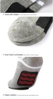Calcetines De Algodón De Alta Calidad Para Hombre 5 Pares Calcetines Deportivos Transpirables Casual Para Otoño E Invierno Talla EUR38-45 - details 9