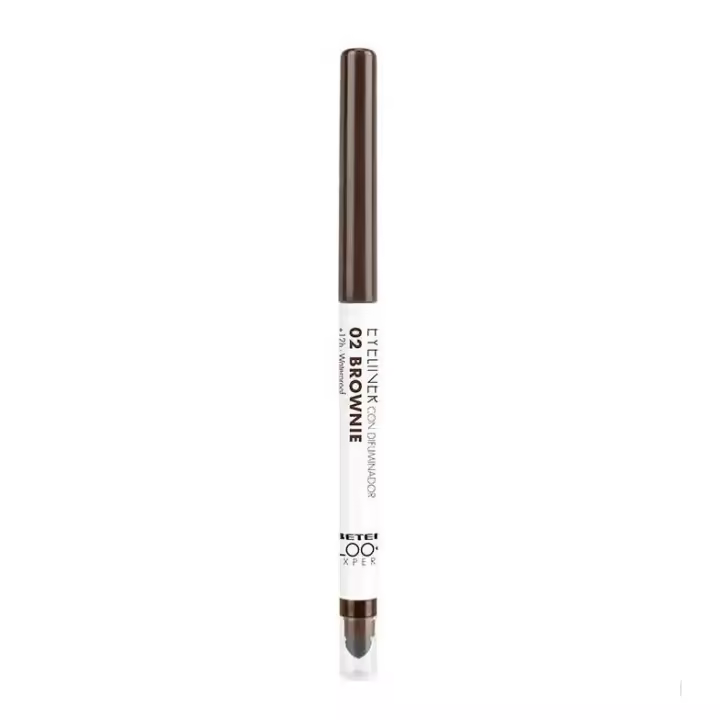 BETER EYELINER CON DIFUMINADOR 02 BROWNIE - 1