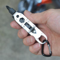 Laavero de proyector multicuonal EDC portáthil, miniherramientas para acampar al Aire Libre con abrebotellas de Luz LED - details 2