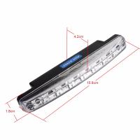 ANGRONG Lámpara De Diafragma Diurno 8 LED Blanca Para Coche 12V 7000K Luz De Aparcamiento Y Faro Universal Super Brillante PAIR - details 0