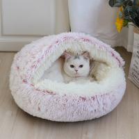Nueva Cama De Gato Y Perro Caliente Redonda De Peluche Larga Casa De Gato Para Gatitos Almohadilla De Manta Para Mascotas Pequeñas Chihuahua - details 12