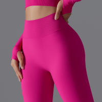 SSITO Legging Deportivo para Mujer, Pantalones Sólidos con Realce, ropa de Yoga, Mallas de Gimnasio, Mallas de entrenamiento para Mujer, Mallas sin costas para Mujer - details 8