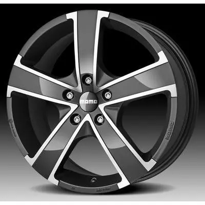 LLANTA MOMO WIN PRO EVO 7,0X17 ET38 5X120 ANTHRACITE GLOSSY 79,6 VIA - 1