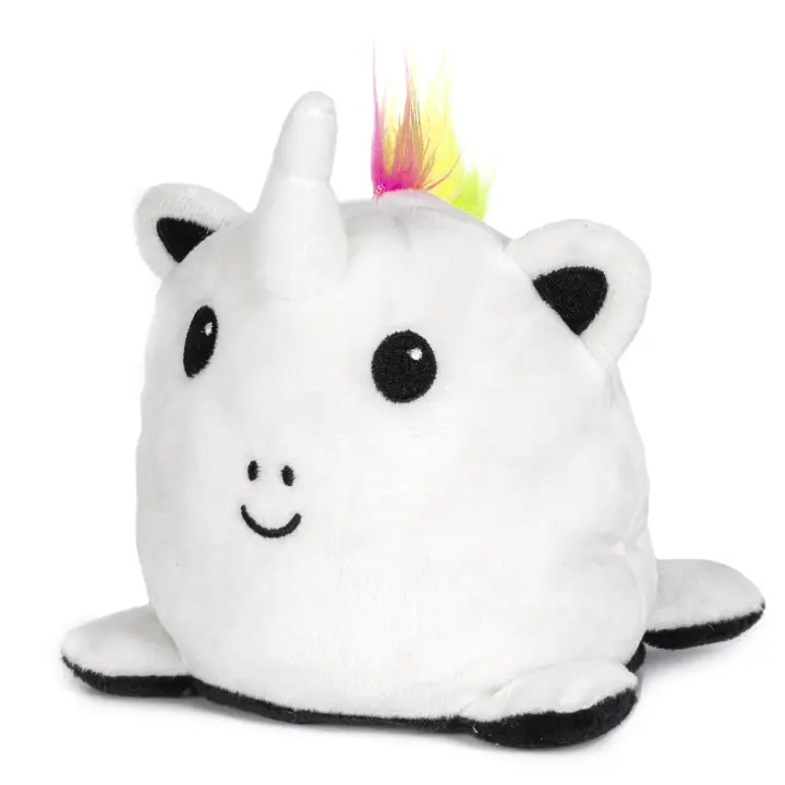 DAM. Unicornio Reversible Pauline Emoticono 20cms. 14x13x16cm. - 1