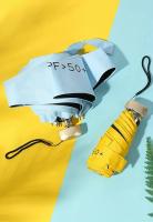 Paraguas Plegable De Cinco Pliegues Ultra Ligero Mini Para Protección Solar Y Lluvia Portátil Pequeño Y Ajustable Con Mango De Aleación De Aluminio - details 7
