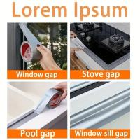 Cinta Adhesiva Impermeable Y Antipolvo Para Ventanas Y Puertas Autoadhesiva Resistente Al Viento Y a La Tierra Cinta De Sellado Para Reparaciones Caseras - details 0