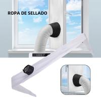 Sella De Ventana Impermeable Para Aire acondicionado Portátil Ventanas Inclinadas Y Ásperas Instalación Fácil Tela Ajustable Para Bafle - details 0