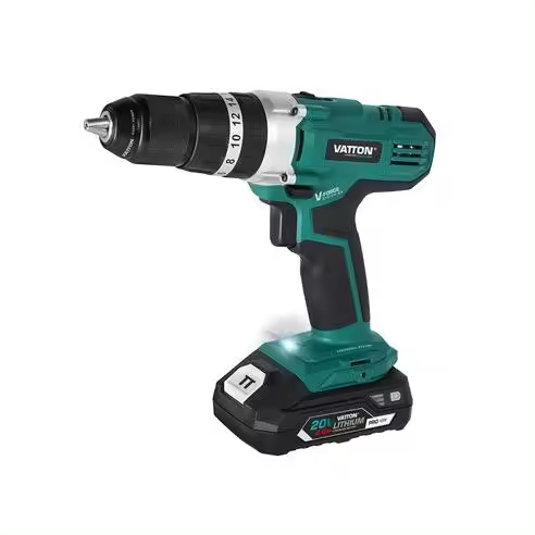 Taladro percutor vatton 20v 1 batería 2.0ah - 1
