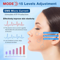 V Face Máquina Eléctrica Cinturón Levantador De Línea V Masajeador Facial Con Control Remoto Rejuvenecimiento De Piel Y Adelgazamiento Facial - details 14