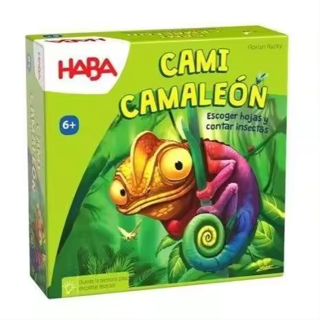 HABA Cami Camaleón - Juego de Mesa infantil de Memoria y Naturaleza - 1