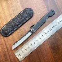 Cuchillo De Bolsillo Plegable Higonokami Hecho a Mano Forzado Portátil EDC Herramienta Camping Cuchillo Cortador Cocina Fruta - details 0
