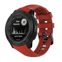 Correa De Reloj Táctico De Silicona 26mm Para Garmin Instinct 2X Solar Sin Gaps Accesorios De Reemplazo Para Muñeca - details 1