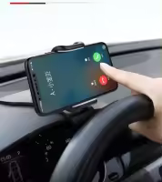 Soporte Universal Para Teléfono Móvil En Coche Montaje En Tablero Giratorio Compatible Con iPhone 15 14 Soporte Para GPS - details 3