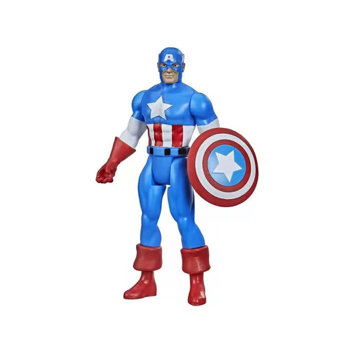 Capitán América Marvel Legends Figura Retro Hasbro F2652 Figuras de acción - 1