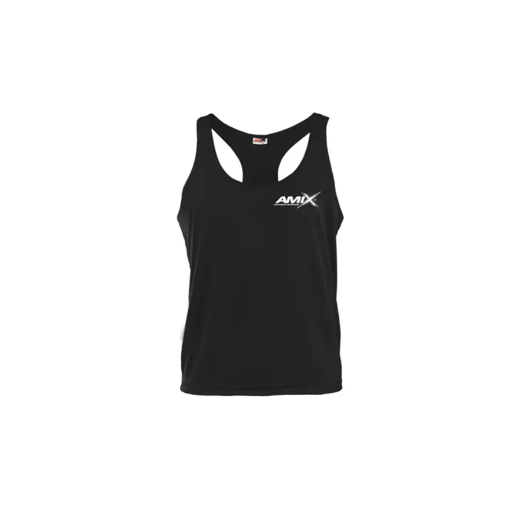 Camiseta tirantes negra AMIX talla XXL - 1