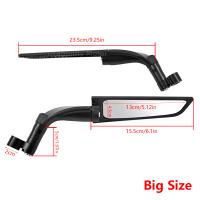 Espejo Retrovisor Lateral Universal Para Motocicleta Honda CB150R CB125R CB250R CB300R CB650R CB1000R CB650F Aluminio CNC Vidrio Transparente - details 1