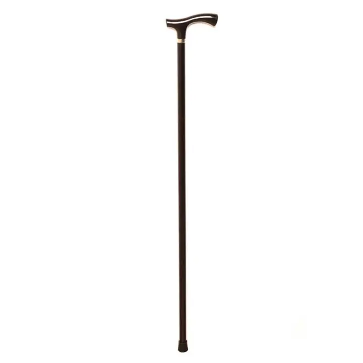 Prim Farma Muletillas de Madera de Haya Negra con Puños Derby Rectos - Estabilidad y Durabilidad - 1
