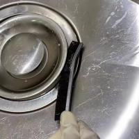 Cepillo De Limpieza Para Espacios Pequeños 3/6pcs Duros De Hierro Duraderos Para Baño Cocina Y Pisos De Azulejos Cabeza Angosta Para Esquinas Y Rincones - details 4