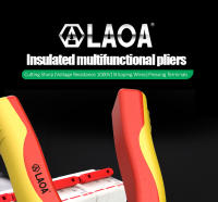 Alicates Multifuncionales Aislados LAOA Herramienta De Mano Duradera Para Electricista Profesional Y Reparaciones DIY Material De Cromo Vanadio - details 0