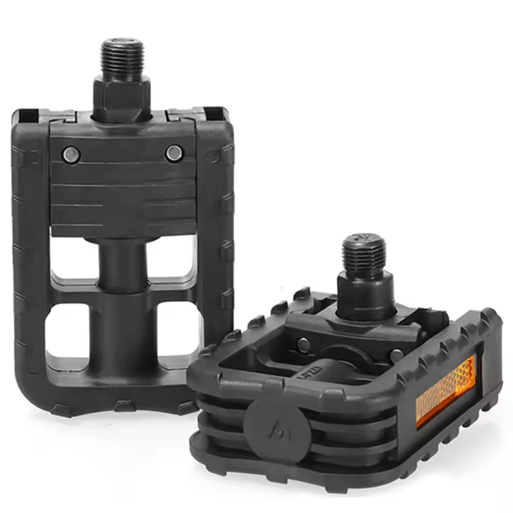 Pedal Plegable Para Bicicleta Universal Con Reflejante Accesorios Para Ciclismo Plataforma Ultraligera De ABS Y Acero Para Vehículos Eléctricos Y Montañas - 1