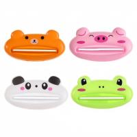 4pcs/pack Sujetadores De Tubo De Pasta De Dientes Plásticos En 4 Colores Utensilio De Higiene Oral Para Viajes - details 5