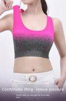 Sudadera Deportiva Sin Costuras Absorbedora De Choques Vestido De Yoga Transpirable Y Secado Rápido Para Mujer Fitness - details 2