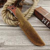 Cuchillo De Caza Fijo BM 15002 15017 Alta Dureza Hoja De Acero S30V Mango De Madera Herramienta Táctica De Sobrevivencia Portátil Para Exteriores - details 6
