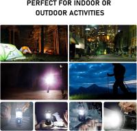 BIT Lámpara Camping, Linterna de Camping, Lampara Camping Recargable, Linterna Solar Recargable, Faroles Portátiles LED Lámpara, Lampara Camping Solar Portátil Impermeable para acampar al aire libre [Clase de eficiencia energética A+++] - details 5