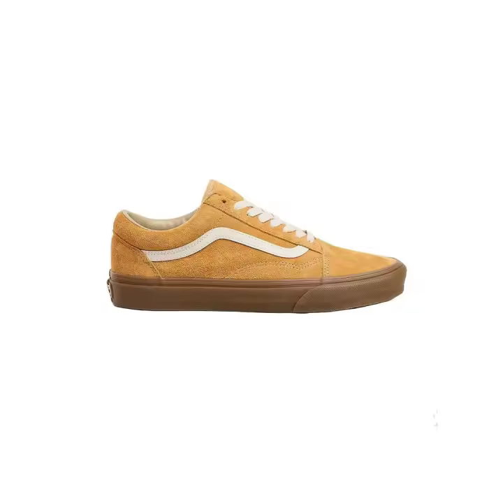 Zapatilla Hombre Vans Old Skool Mostaza Ante - 1