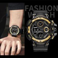 Reloj Digital Militar Para Hombres Reloj Deportivo De Exteriores Resistente Al Agua Con Luz Luminosa Cronógrafo Estudiante Reloj De Pulsera Electrónico - details 12