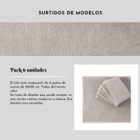 QUALITY TOWELS. Pack de 6 paños de cocina LISOS de 50x50 cm. Fabricado en rizo 100% algodón. Disponible en 3 colores. Muy absorbentes y duraderos. Fáciles de limpiar. - details 4