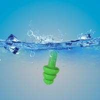 Tampón De Oído Suave De Silicona Con Correa Protección Acústica Anti-Ruido Impermeable Para Descanso Y Natación - details 2