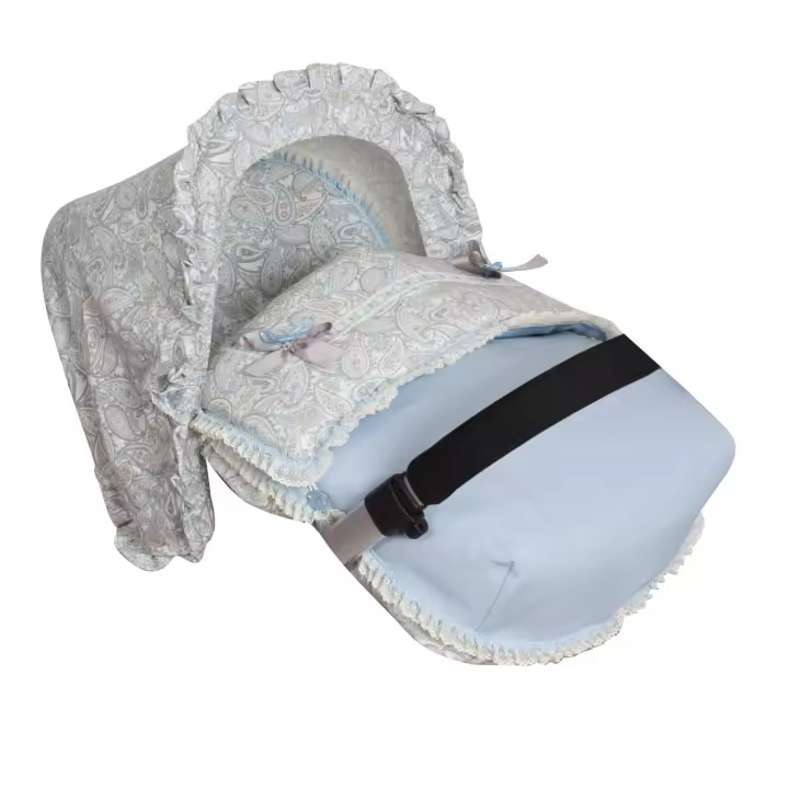 SACO UNIVERSAL BABYLINE PARA GRUPO 0 O PORTABEBÉ DE LA COLECCIÓN CARAMELO + CAPOTA + CUBREARNÉS - 1