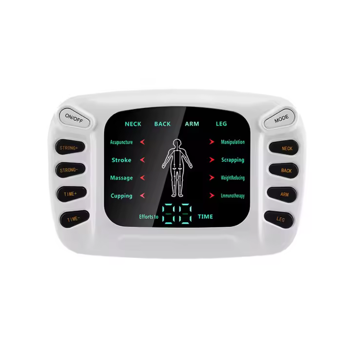 Masajeador de therapy Eléctrica de acupuntura Tens para todo el Cuerpo, Aparato estimulante muscular de Physiotherapy Meridiana, adelgazante, cuida saludable - 1