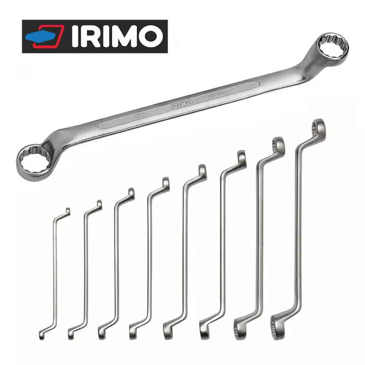 Llave de estrella acodada Irimo 015 profesional. Acero de alto rendimiento. Todas las medidas *** Liquidación *** - 1