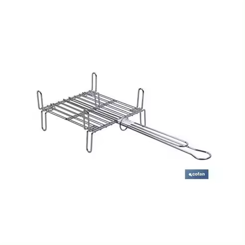 Cofan Parrilla Doble Inox 350 X 350mm - Accesorios para Barbacoas - 1