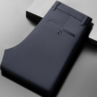 Pantalones Casuales Para Hombre Verano 29-42 Mallas Elásticas Suaves Y Frescas Sin Hierro Estilo Recto Ligeros Para El Día - details 89
