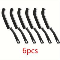 Cepillo De Limpieza Para Espacios Pequeños 6Pcs Duros De Plástico Para Baño Y Cocina Cepillos De Pincel Para Juntas De Azulejos En El Baño Y Piso De Ducha - details 7