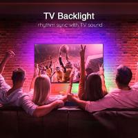 Tiras LED RGB Con Control Remoto Y APP Para Decoración De Habitaciones Y TV Modo 5050 Luz Cambiante Por 24 Teclas Bluetooth MD5050 - details 2