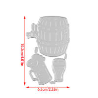 Cortadores De Metal Para Scrapbooking Alfabeto Inglés Números Arábigos Notas Musicales Y Cerveza Decorativos Para Manualidades - details 26