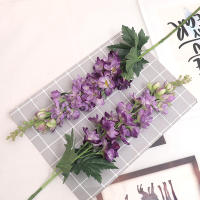 Hiedra De Azafrán Artificial Larga 75cm Delicioso Delfín Silken Falso Flor Para Decoración De Boda Hogar Jardín Fleurs Artificielles - details 5