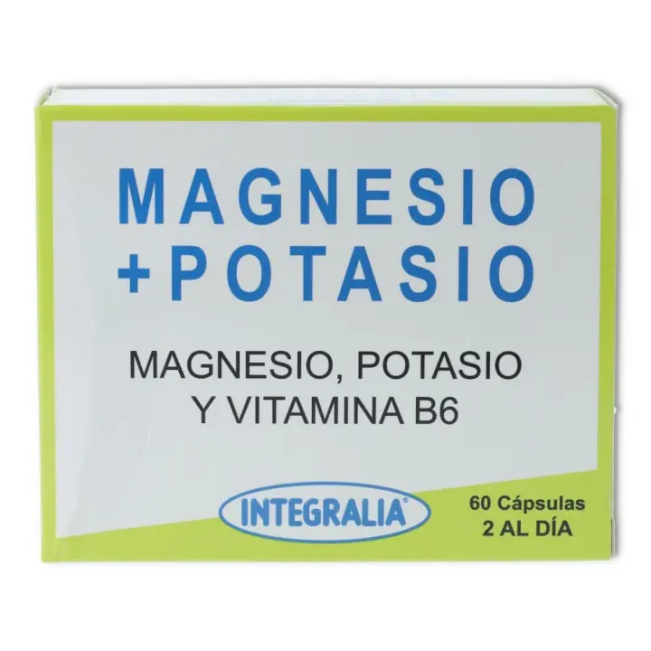 Integralia Magnesio + potasio 60 cápsulas - 1