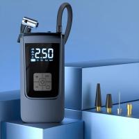 CAER Compresor De Aire Inteligente 150PSI 12V Con Luz LED Inflador De Neumáticos De Coche Portátil 6000mAh Inflador De Neumáticos Sin Cable Para Motocicleta - details 1
