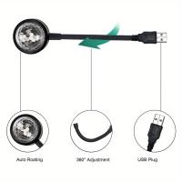 Lámpara LED Estelar Para Coche Y Habitaciones Proyector De Galaxia Con USB Iluminación Decorativa Para Techo Y Pared - details 9