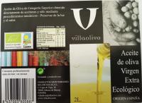 Aceite de Oliva Virgen Extra Ecológico Villaolivo PET 2L – Gourmet  Producción Ecológica Certificada  Uso Diario Premium - details 1