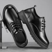 Zapatos Casuales Para Hombre De Cuero Transpirables Con Cordones Hechos a Mano Clásicos De Negocios Moccasins Planos Para La Venta Caliente - details 11