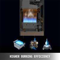 Calentador de agua a Gas GLP, con kit de cabezal de ducha, 12KW/16KW, 6L/8L, caldera de agua de propano sin tanque de acero inoxidable, electrodoméstico para acampar en el hogar - details 6
