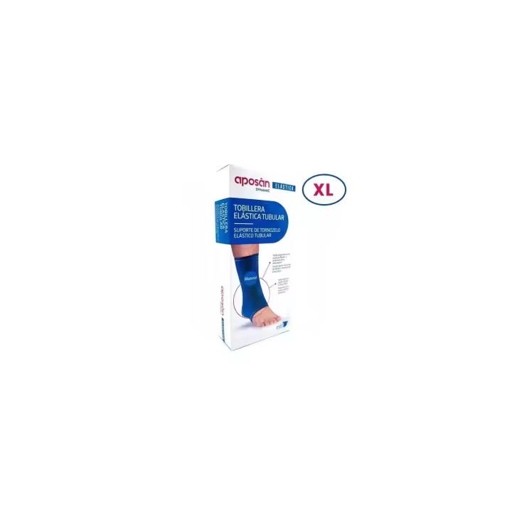 APOSAN DYNAMIC TOBILLERA ELASTICA TUBULAR AZUL T/XL - 1